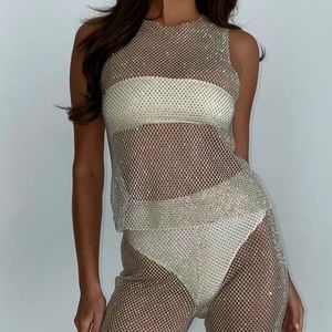 Diamanté Sheer Coord Set